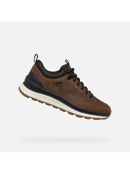 Sneakerși Geox maro