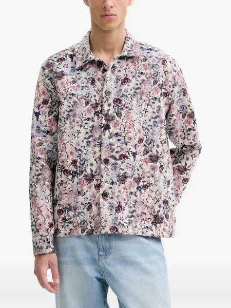 Geacă Les Deux cu model floral cu imagine