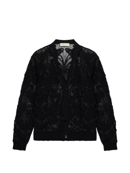 Cardigan Blumarine cu decolteu în V negru