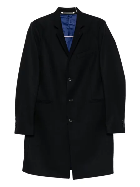 Palton Paul Smith de lână negru