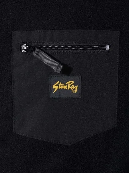 Pulover Stan Ray din fleece negru