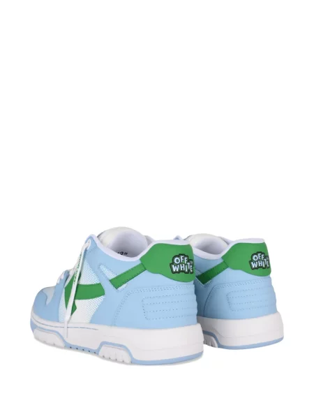 Маратонки Off-white с връзки с дантела бяло