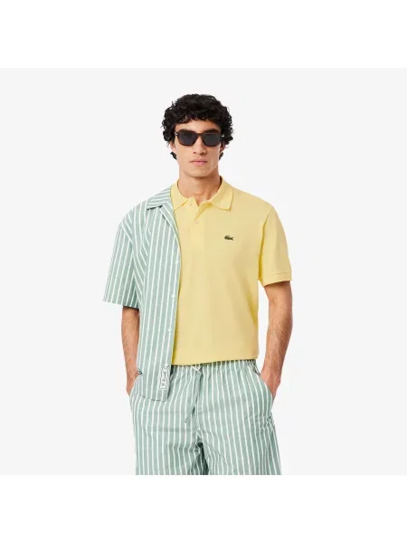 Lacoste Koszulka Polo Classic Fit Light Piqué żółta