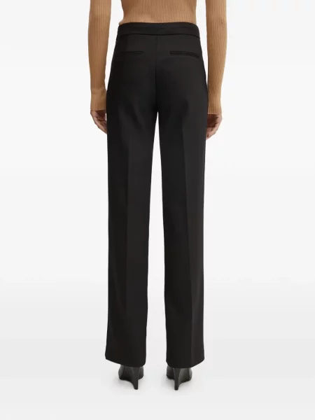 Pantaloni cu picior drept Morgan negru