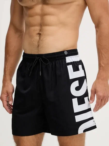Kopalne kratke hlače Diesel črna