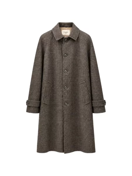 Palton Circolo 1901 cu model herringbone maro