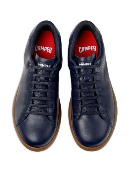 Sneakerși Camper din piele albastru