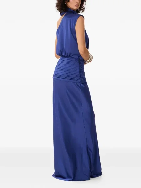 Rochie maxi Moos Studio de costum albastru