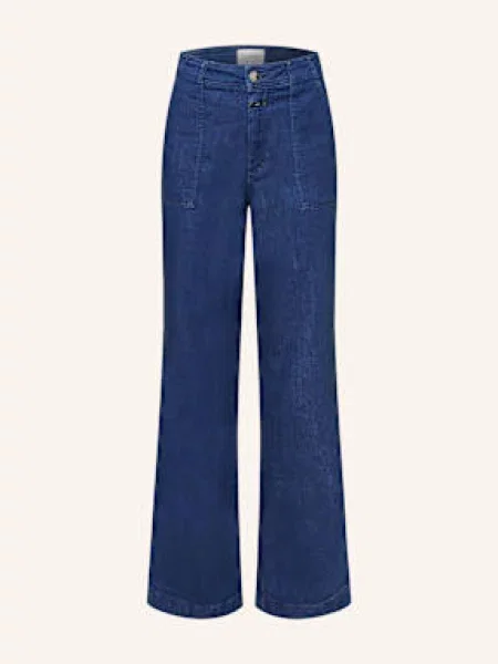 Closed Jeansy Flare Aria blau niebieskie