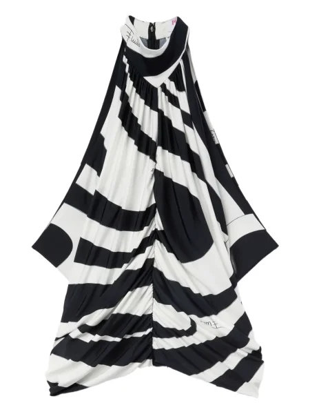 Top Pucci cu imagine negru