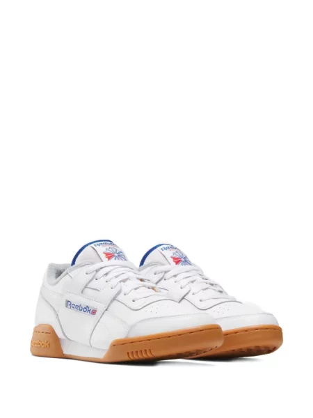 Кожени маратонки Reebok Workout Plus бяло
