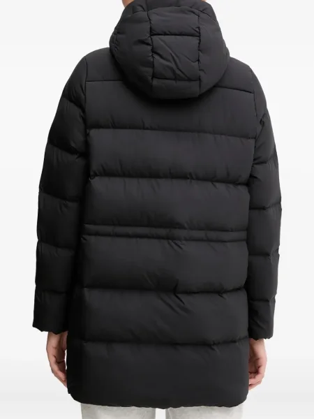 Palton Jack Wolfskin cu glugă negru
