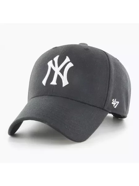 Бейзболна шапка 47 Brand MLB New York Yankees MVP SNAPBACK black черно