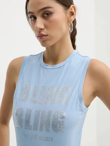 Top Juicy Couture modrý