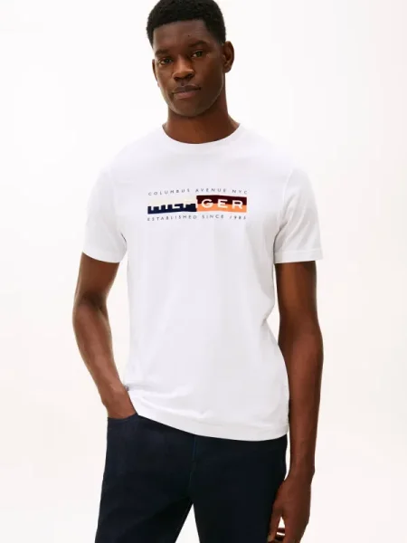 Tommy Hilfiger Tricou alb