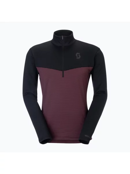 Hanorac din fleece Scott din fleece negru