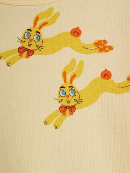 Mini Rodini футболка дитяча з ліоцелю Rabbits