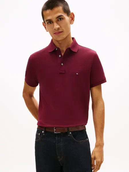 TOMMY HILFIGER Tričko CORE cyklaménová