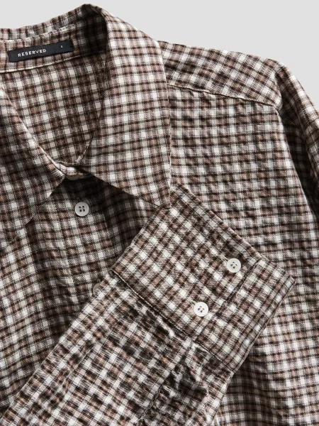 Reserved Картата сорочка різнобарвний 