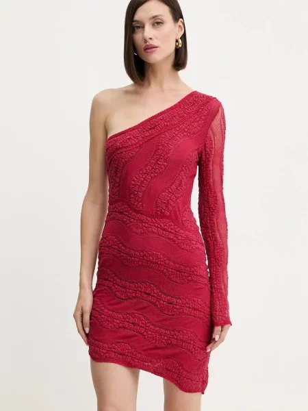 Obleka Charo Ruiz Ibiza rdeča