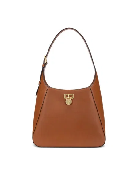 LAUREN RALPH LAUREN Дамска чанта Large Tanner Shoulder Bag кафяв