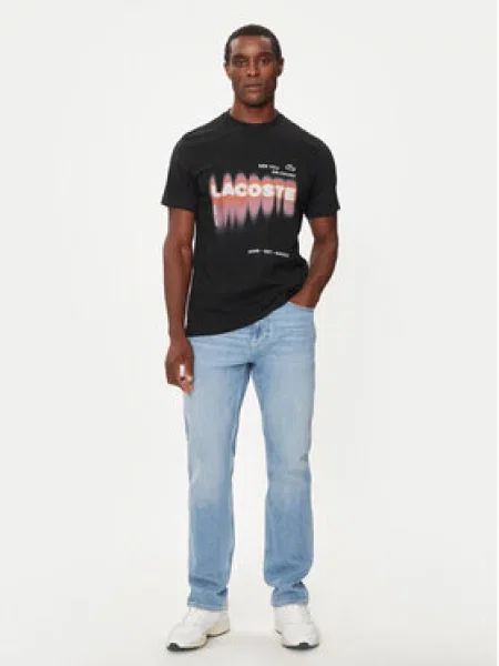 Tričko Lacoste black černé