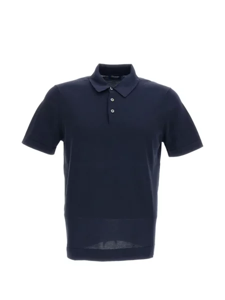 Scurt tricou polo Drumohr albastru