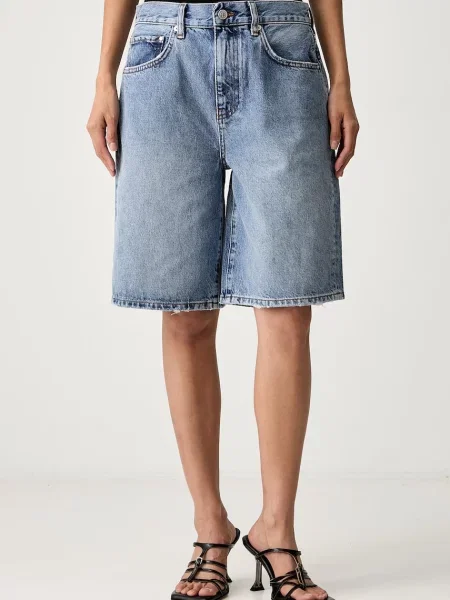 Anine Bing JASPER SHORT pantaloni scurți din denim pentru femei