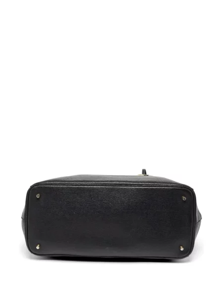 Geantă shopper Furla din piele negru