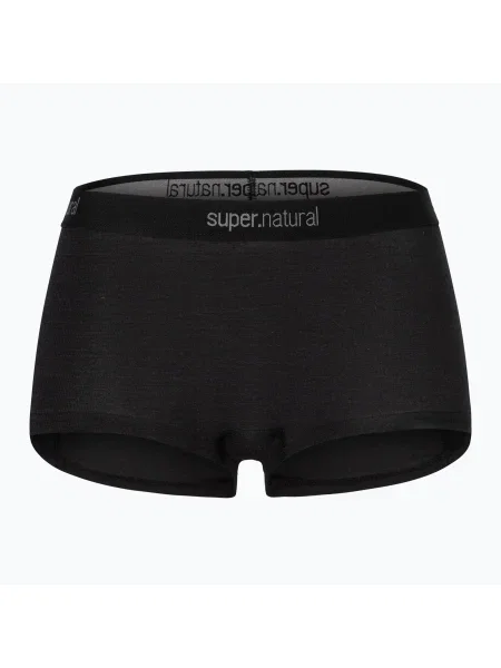 Труси термічні super.natural Tundra Boyfriend Hipster jet black чорні