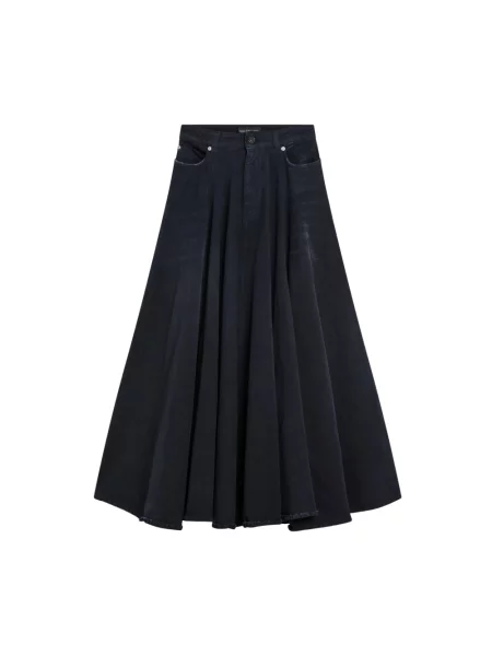 Maksi spódnica maxi Balenciaga niebieska