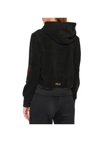 Bluza sportowa Fila Pippa Cropped Hoody W czarna