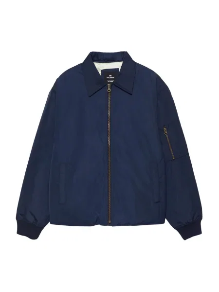 Pull&Bear Přechodná bunda tmavě modrá