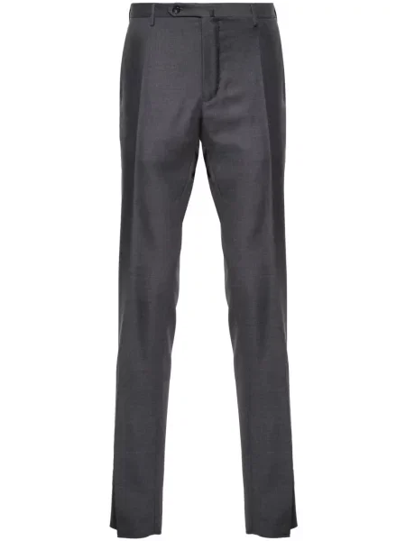 Pantaloni Incotex de lână gri