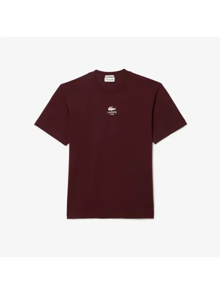 Lacoste футболка унісекс Classic fit коричнева