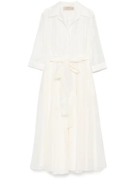 Rochie midi Blanca Vita până la genunchi de costum