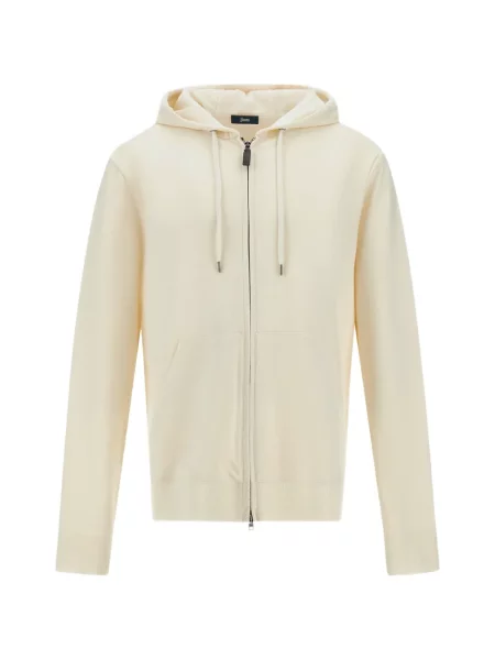 Hanorac cu glugă Herno cu glugă cu autograf cu cordon