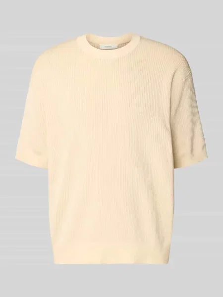 T-shirt o kroju regular fit z czystej bawełny ekologicznej model MATTIS' Selected Homme