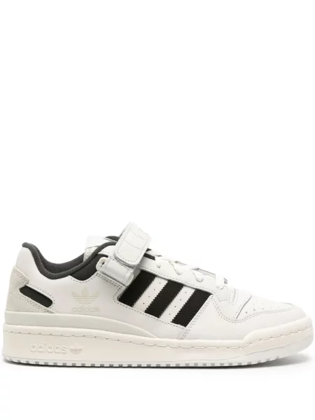 Sneakerși Adidas Forum din piele alb