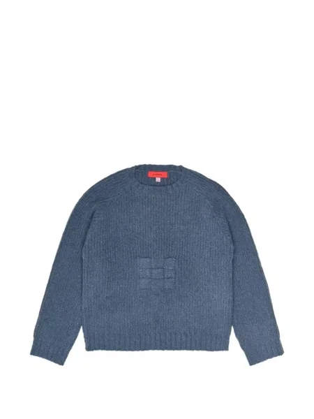 Sweter Eckhaus Latta niebieski