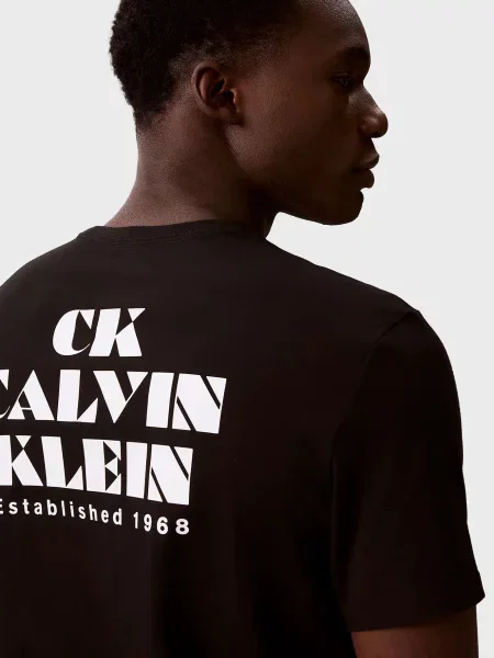 Футболка Calvin Klein Jeans чорна