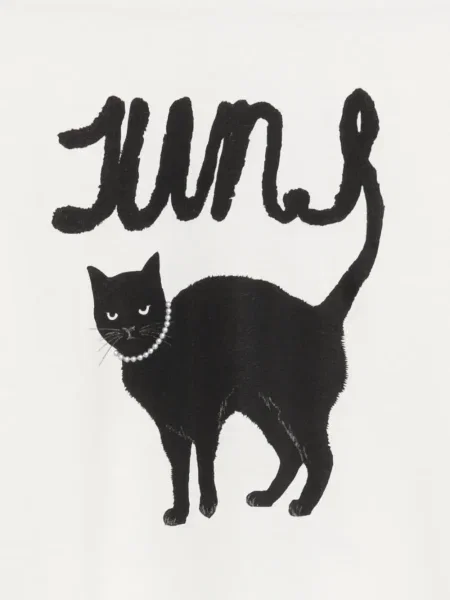 Tricou Juun.j cu imagine alb