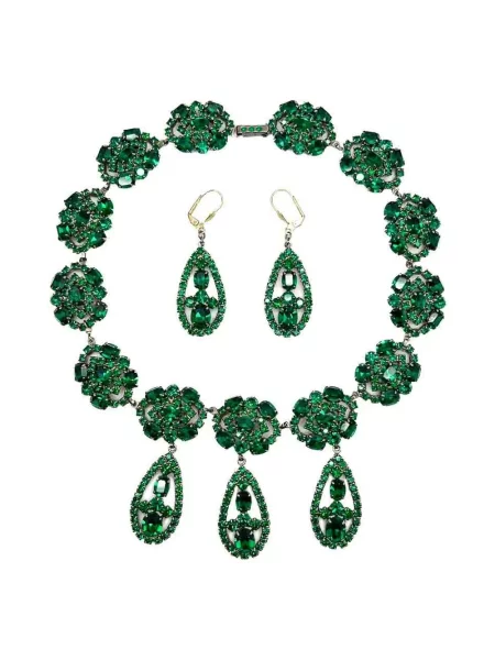 Colier Jennifer Gibson Jewellery verde