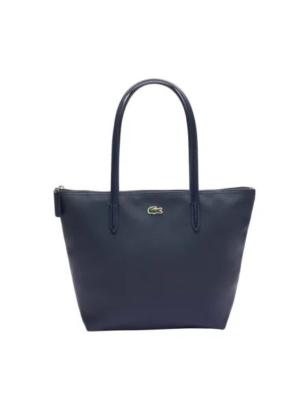 Shopperka Lacoste niebieska