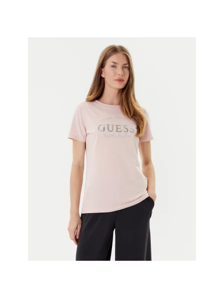 Футболка Guess розовая