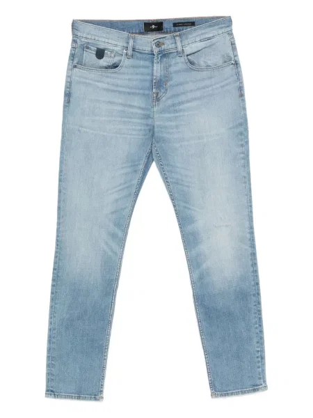 Jeansy 7 For All Mankind niebieskie
