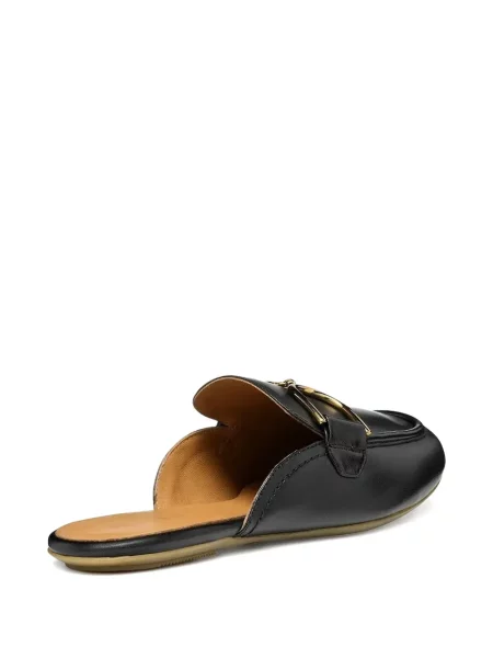 Pantofi cu toc Geox din piele fără toc negru