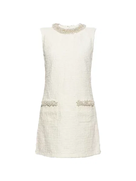 Rochie din denim Self-portrait