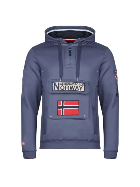 Sveter Geographical Norway modrá