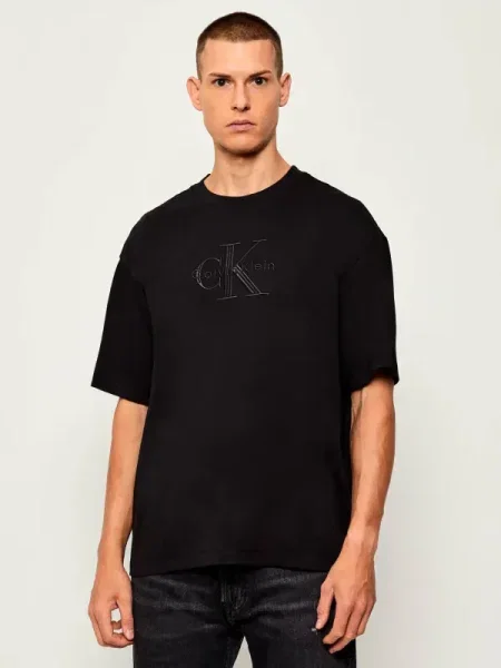 Tricou Calvin Klein Jeans negru